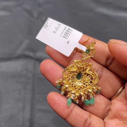 Anu Jewellers 7.42gms Papitabilla 22K Yellow Gold