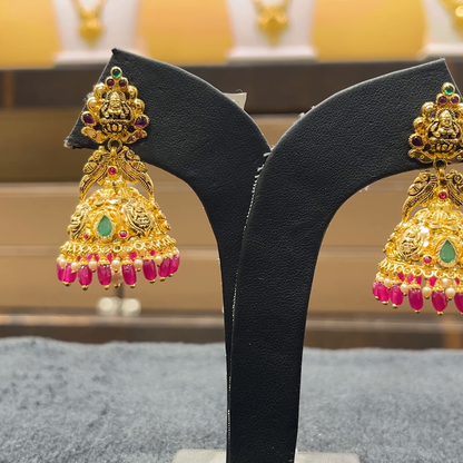 CHANDANA Brothers 17.46gms EARRINGS 22K Yellow Gold