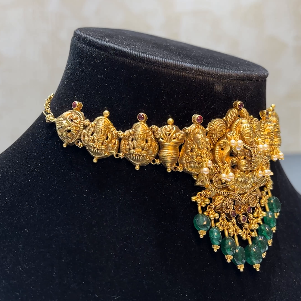 MUKUNDA JEWELLERS 24.049gms CHOKER 22K Yellow Gold