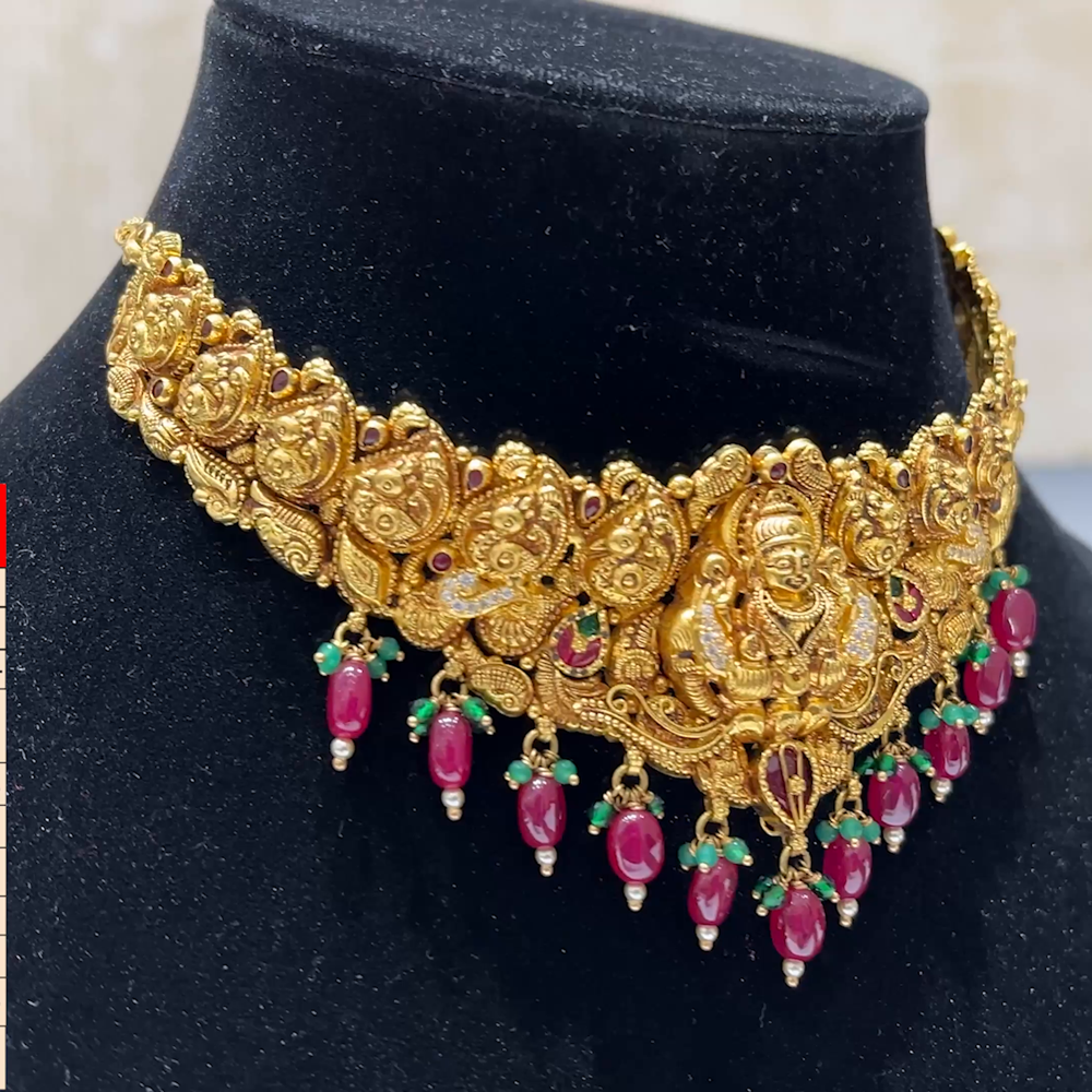 MUKUNDA JEWELLERS 31.422gms CHOKER 22K Yellow Gold