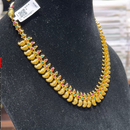 SOUTH INDIA 16.965gms NECKLACE 22K Yellow Gold