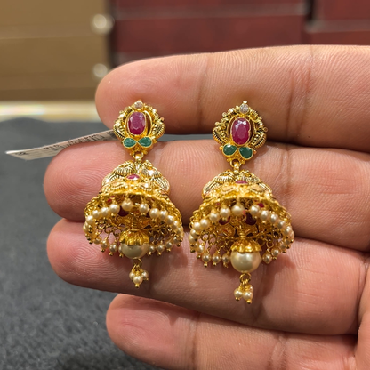 CHANDANA Brothers 9.98gms EARRINGS 22K Yellow Gold