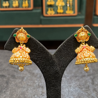 CMR 14.712gms EARRINGS 22K Yellow Gold