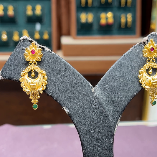 CMR 5.36gms EARRINGS 22K Yellow Gold