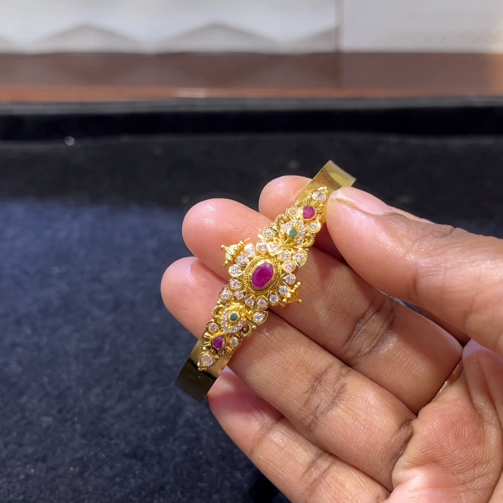 SRI RAM 16.121gms BANGLES 22K Yellow Gold