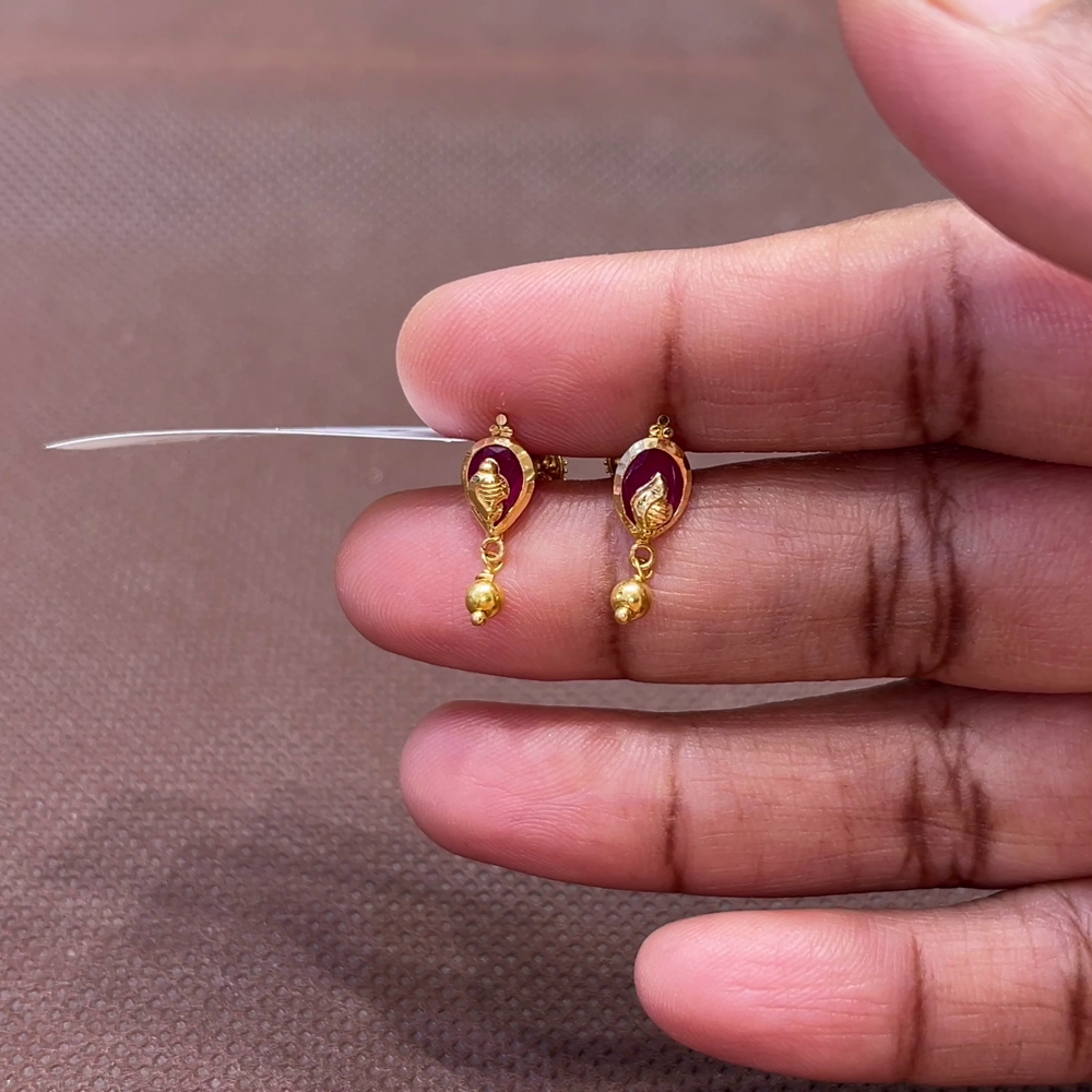 [make to order] 1.523gms EARRINGS 22K