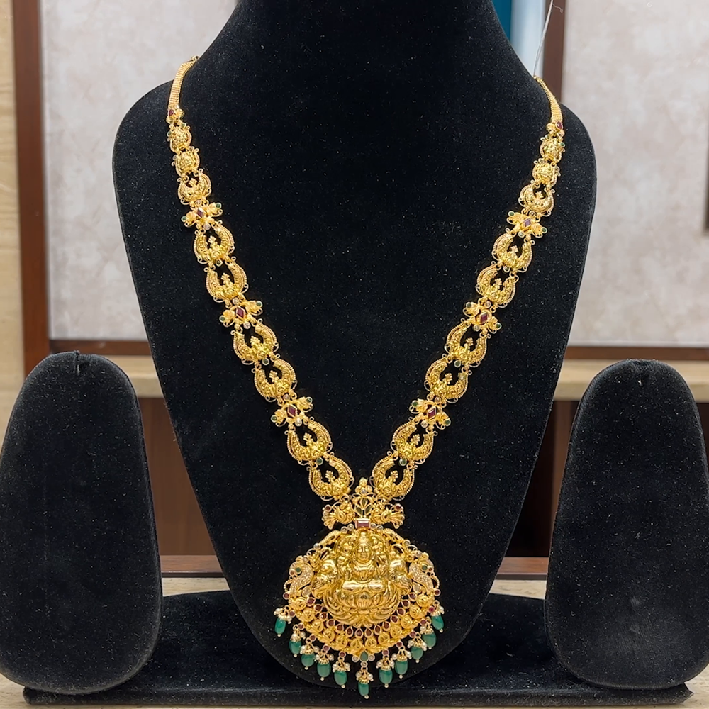 Chennai Shopping Mall 41.025gms HARAMS 22K Yellow Gold