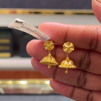 Gram Earrings In Gold Jimikki Gram Gold Jimikki 2025