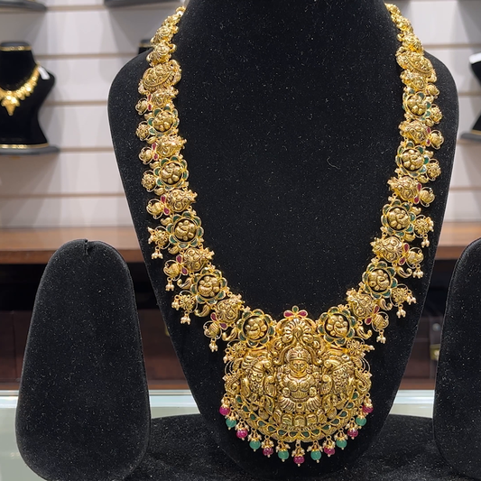 SOUTH INDIA 63.606gms HARAMS 22K Yellow Gold