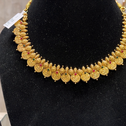 SOUTH INDIA 25.693gms NECKLACE 22K Yellow Gold