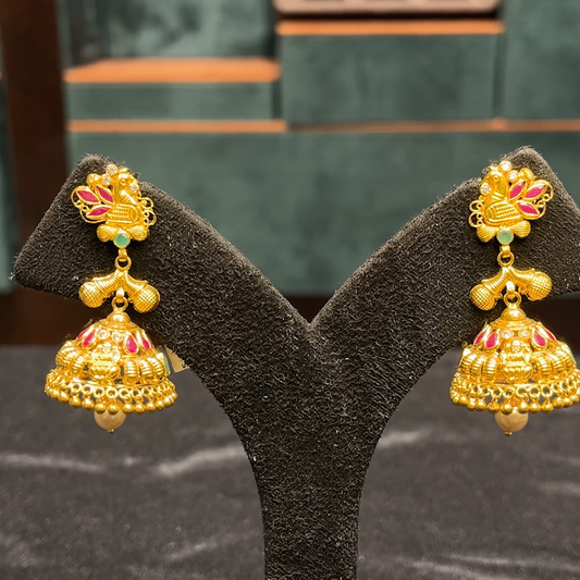 CMR 13.522gms EARRINGS 22K Yellow Gold