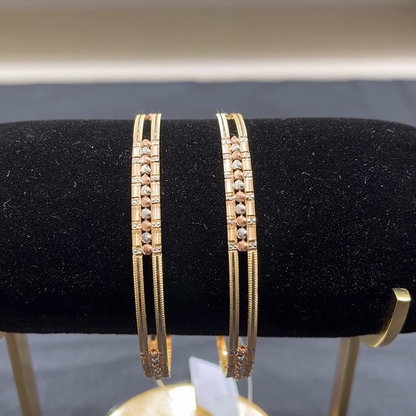 Anu Jewellers 28.066gms BANGLES 22K Yellow Gold