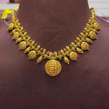 SwarnaKanchi 16.241gms NECKLACE 22K Yellow Gold