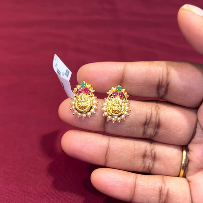 Anu Jewellers 3.04gms EARRINGS 22K Yellow Gold