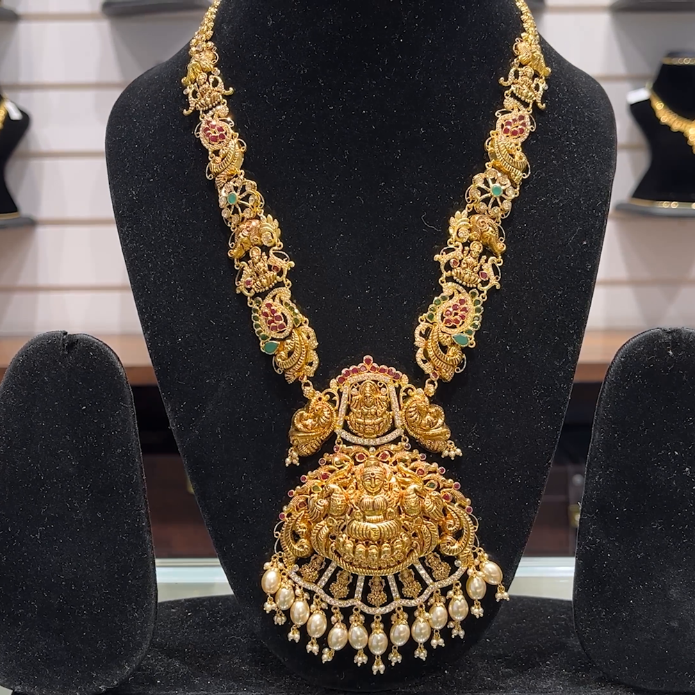 SOUTH INDIA 72.406gms HARAMS 22K Yellow Gold