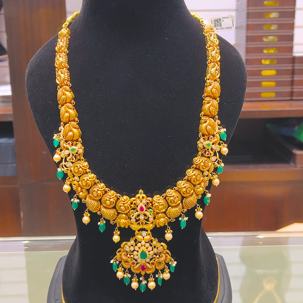 SOUTH INDIA 55.925gms HARAMS 22K Yellow Gold