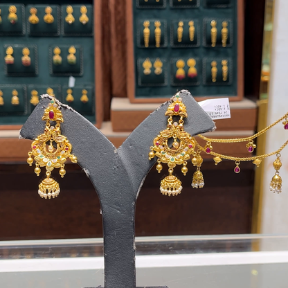 CMR 8.603gms EARRINGS 22K Yellow Gold