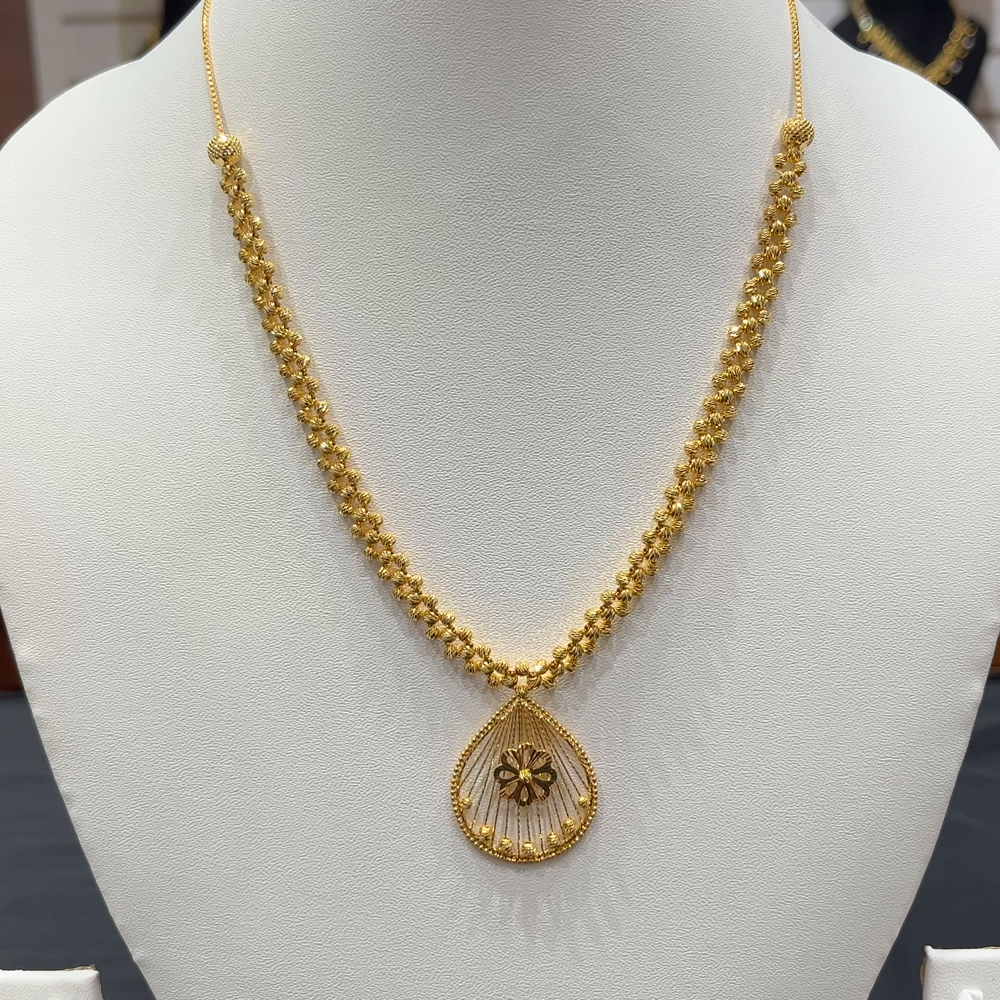 RS BROTHERS 17.512gms CHAINS 22K Yellow Gold