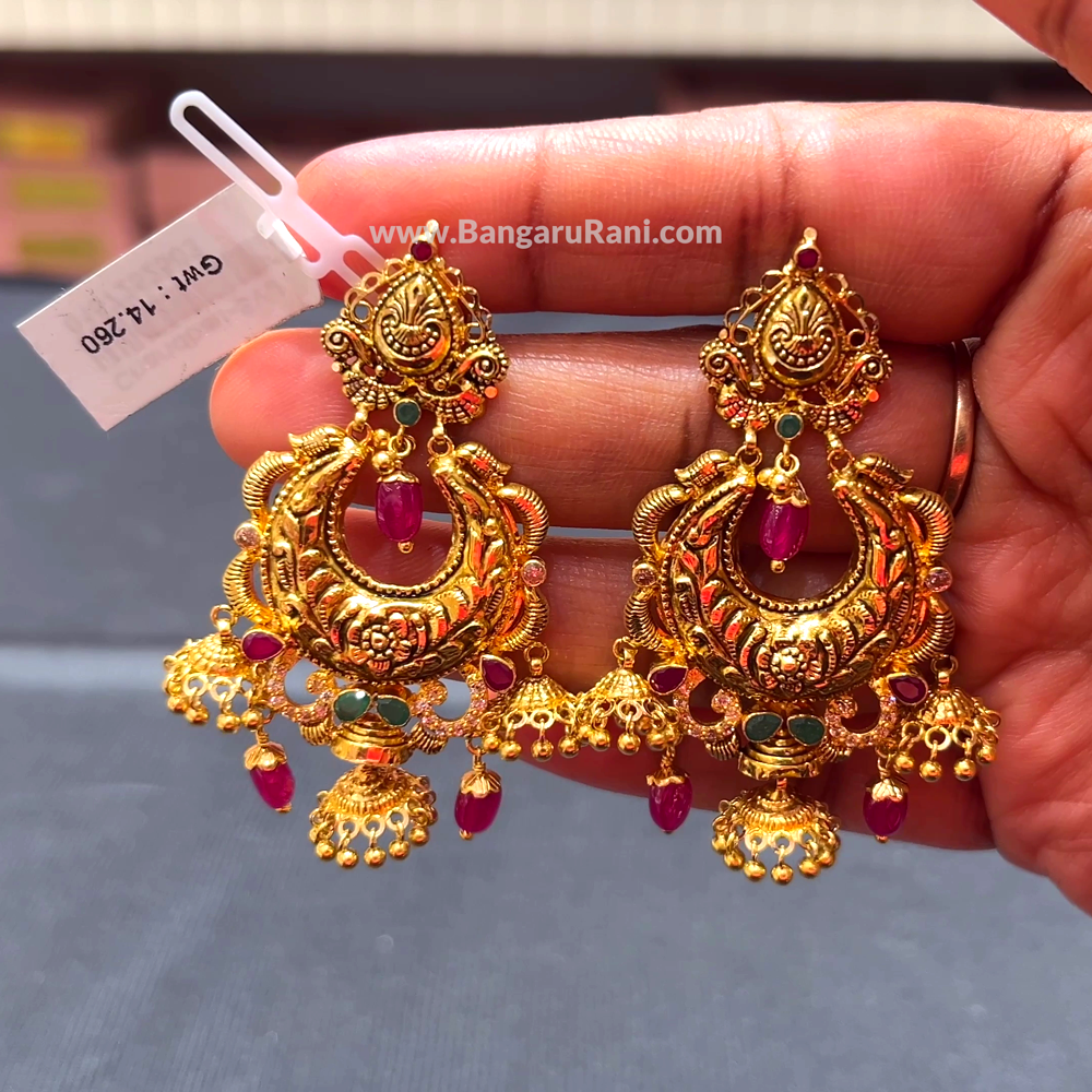 [make to order] 12.32gms EARRINGS 22K