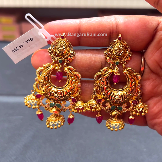 [make to order] 12.32gms EARRINGS 22K