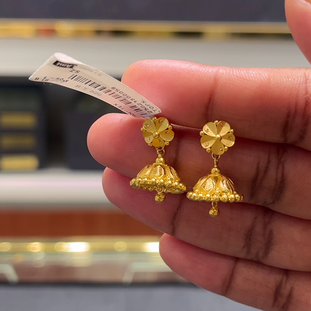 [make to order] 2.95gms EARRINGS 22K