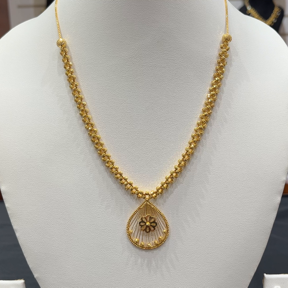 RS BROTHERS 17.512gms CHAINS 22K Yellow Gold