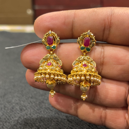 CHANDANA Brothers 9.98gms EARRINGS 22K Yellow Gold