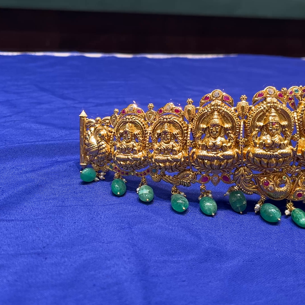 CMR 86.496gms VADDANAM 22K Nakshi