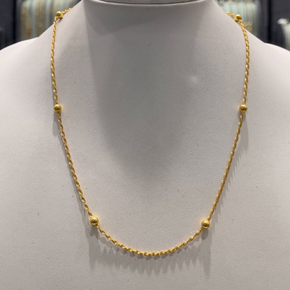 Anu Jewellers 5.126gms CHAINS 22K Yellow Gold