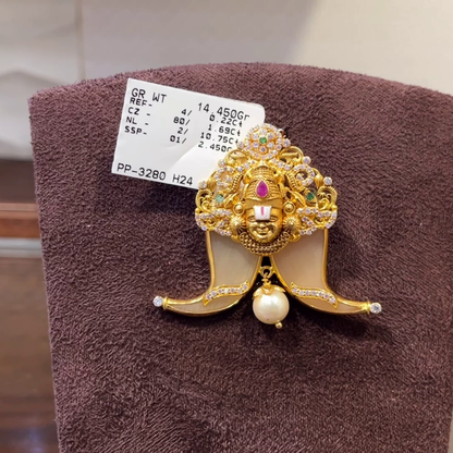 SRI RAM 11.428gms Pendent 22K Nakshi