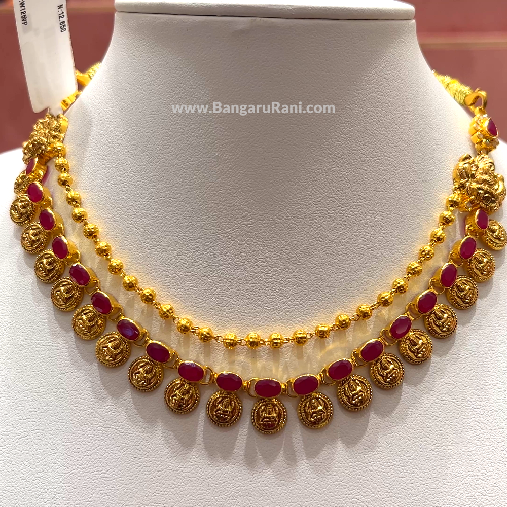 [make to order] 12.65gms NECKLACE 22K