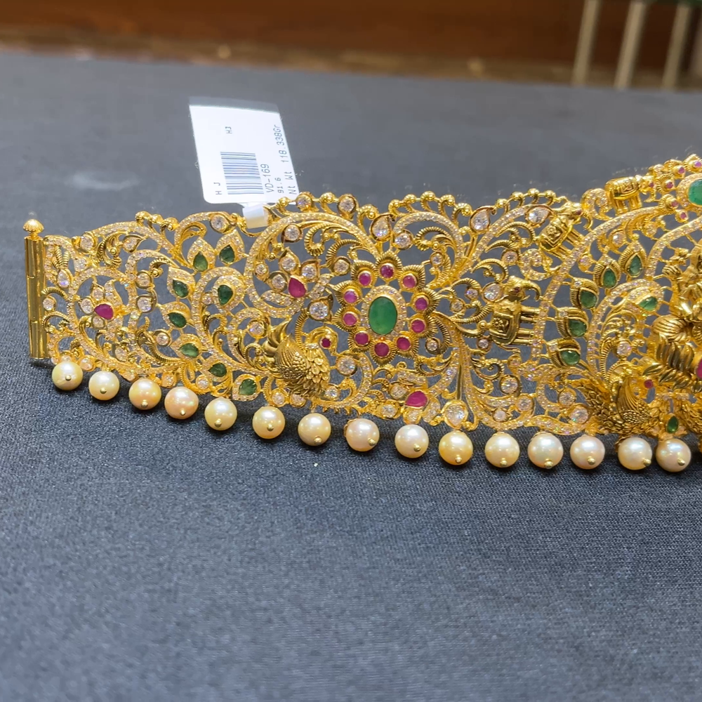 SRI RAM 118.338gms VADDANAM 22K Nakshi