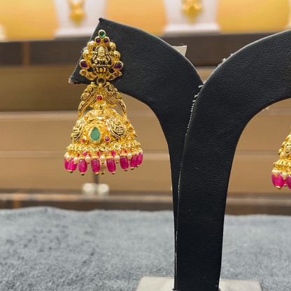 CHANDANA Brothers 17.46gms EARRINGS 22K Yellow Gold