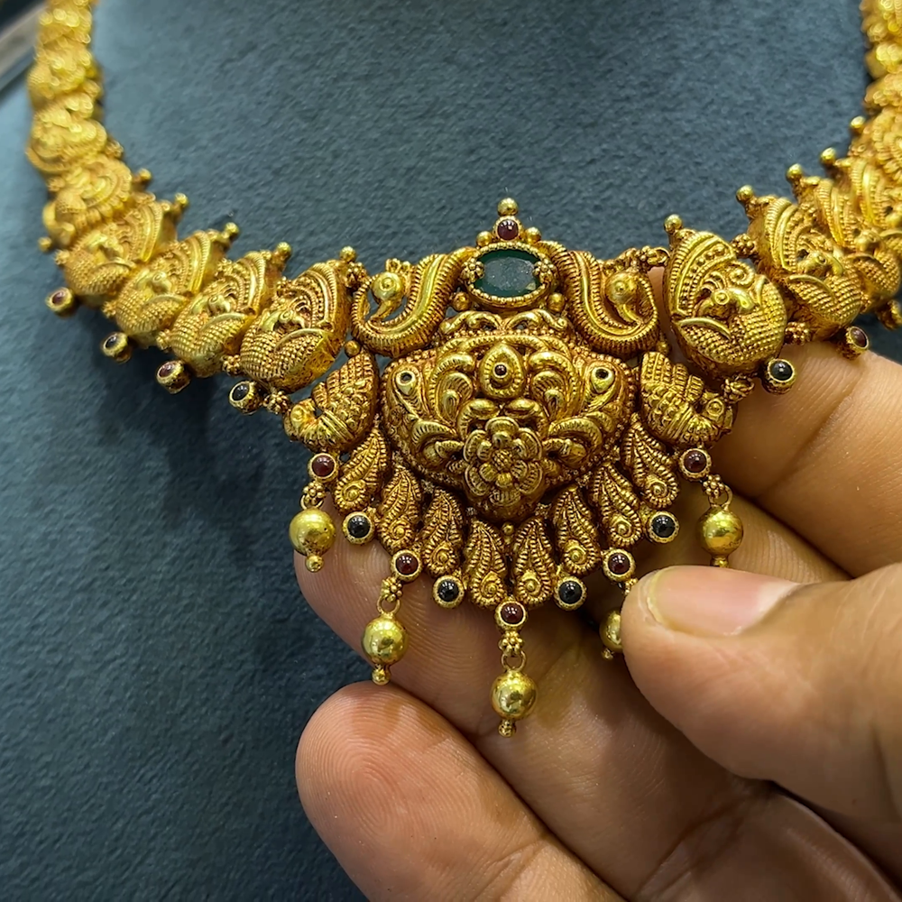 Kriya Jewellers 17.997gms NECKLACE 22K Yellow Gold