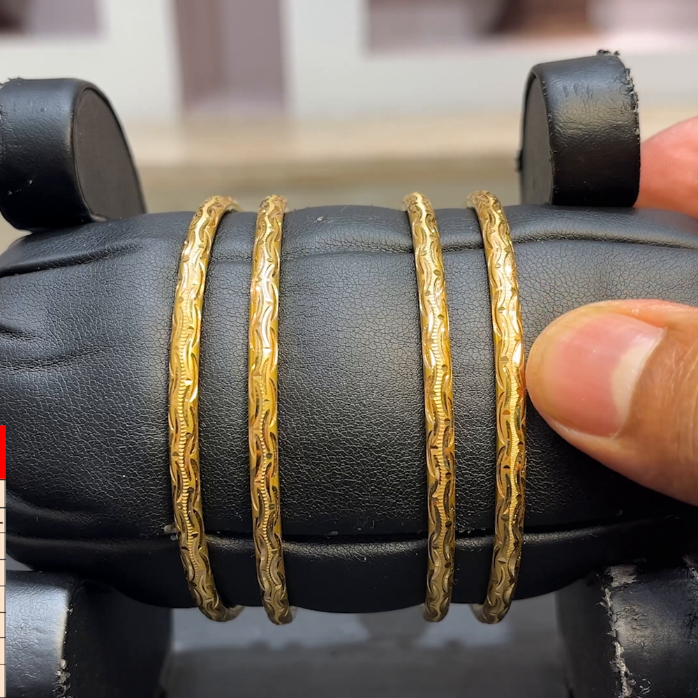 SwarnaKanchi 23.669gms BANGLES 22K Yellow Gold