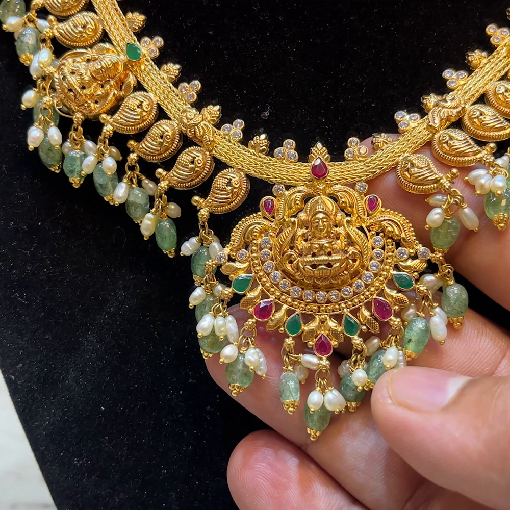 Chennai Shopping Mall 46.725gms NECKLACE 22K Yellow Gold