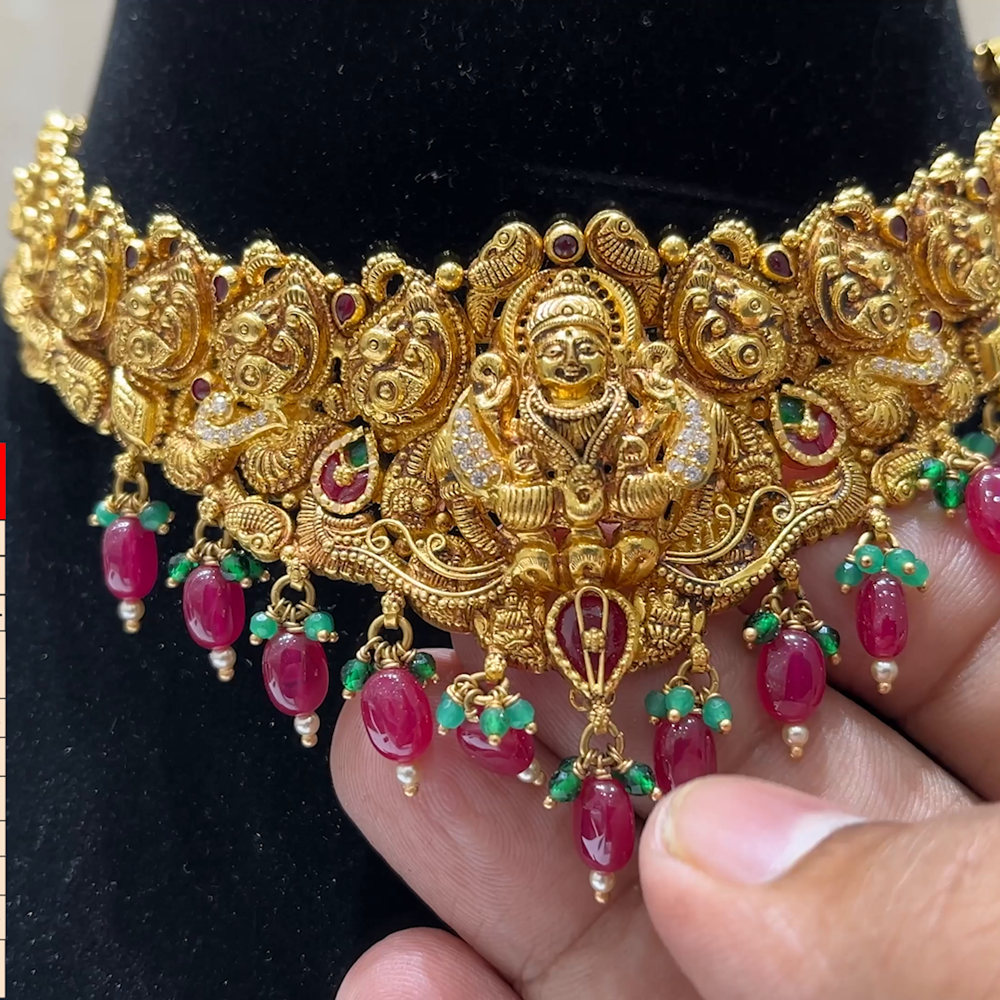 MUKUNDA JEWELLERS 31.422gms CHOKER 22K Yellow Gold