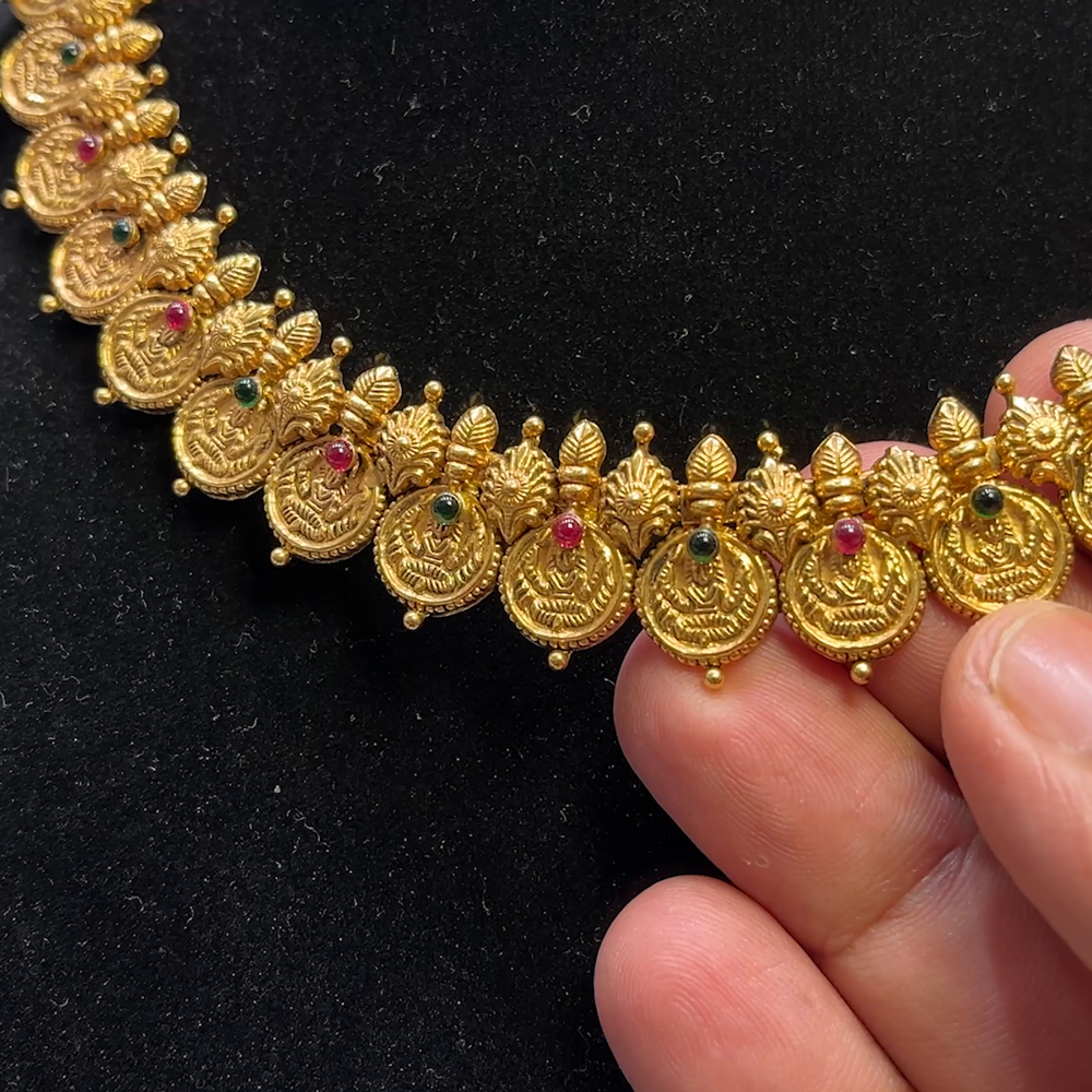 SOUTH INDIA 25.693gms NECKLACE 22K Yellow Gold