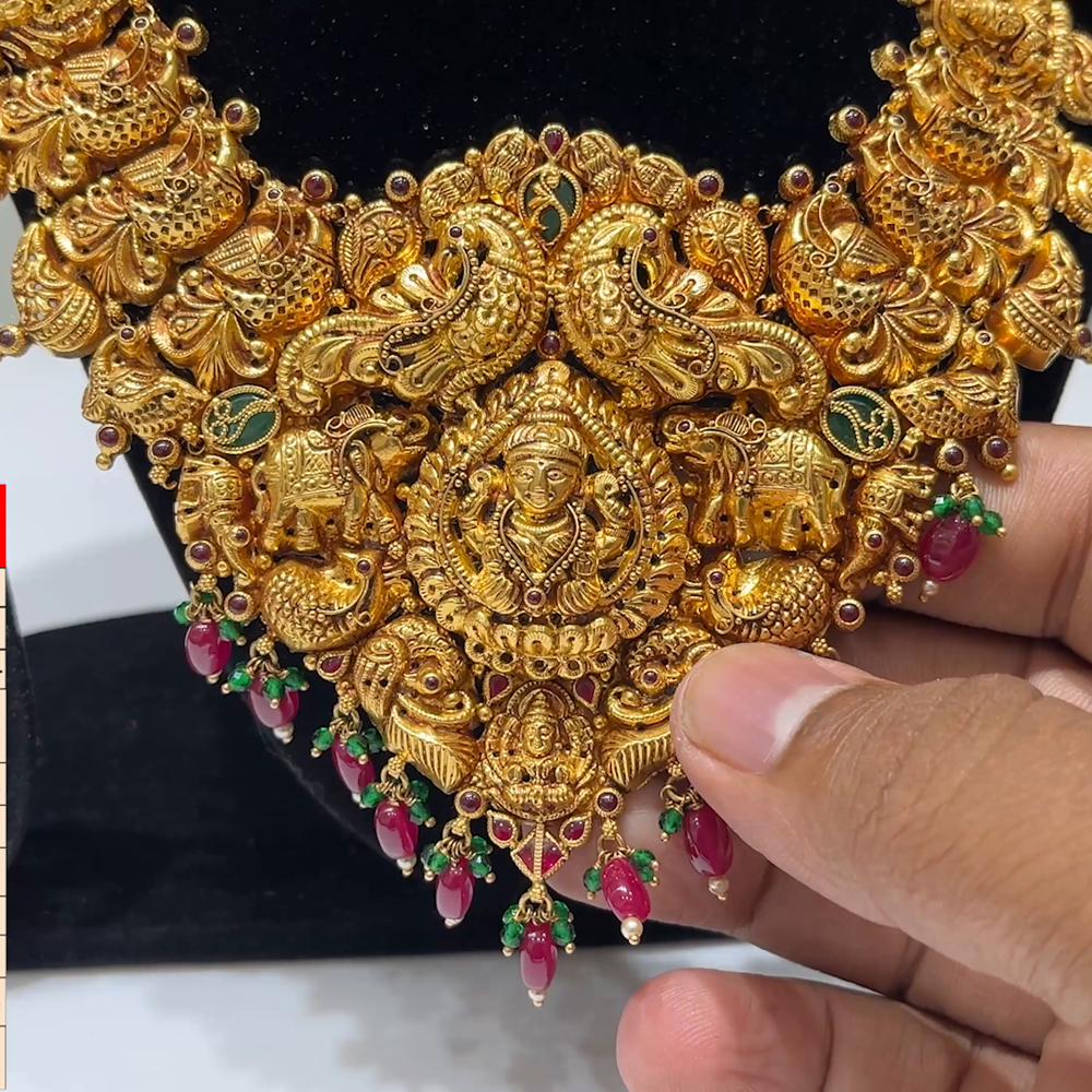 MUKUNDA JEWELLERS 80.098gms HARAMS 22K Yellow Gold