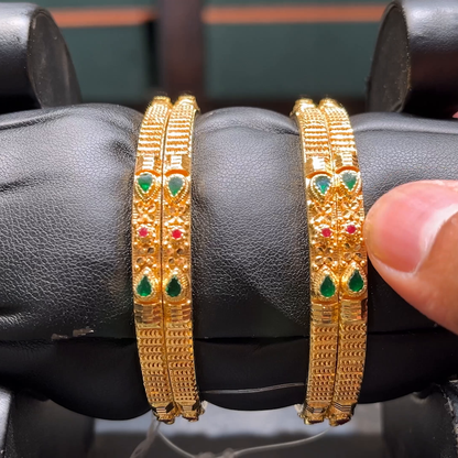 CMR 50.652gms BANGLES 22K Yellow Gold