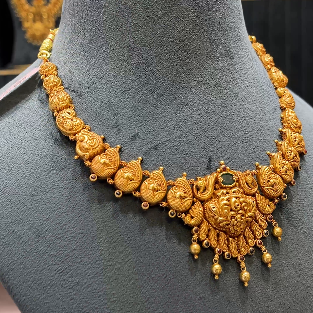 Kriya Jewellers 17.997gms NECKLACE 22K Yellow Gold