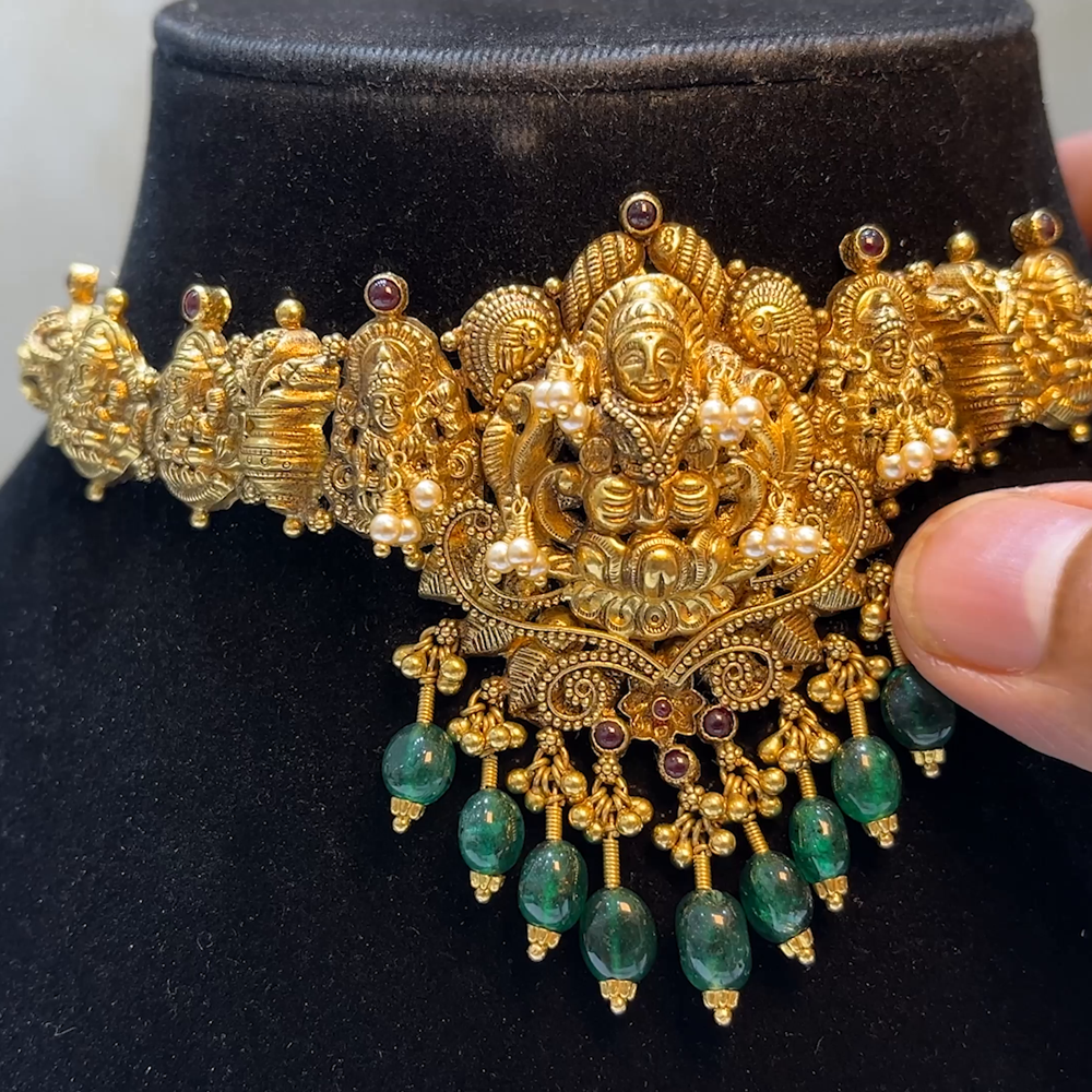 MUKUNDA JEWELLERS 24.049gms CHOKER 22K Yellow Gold