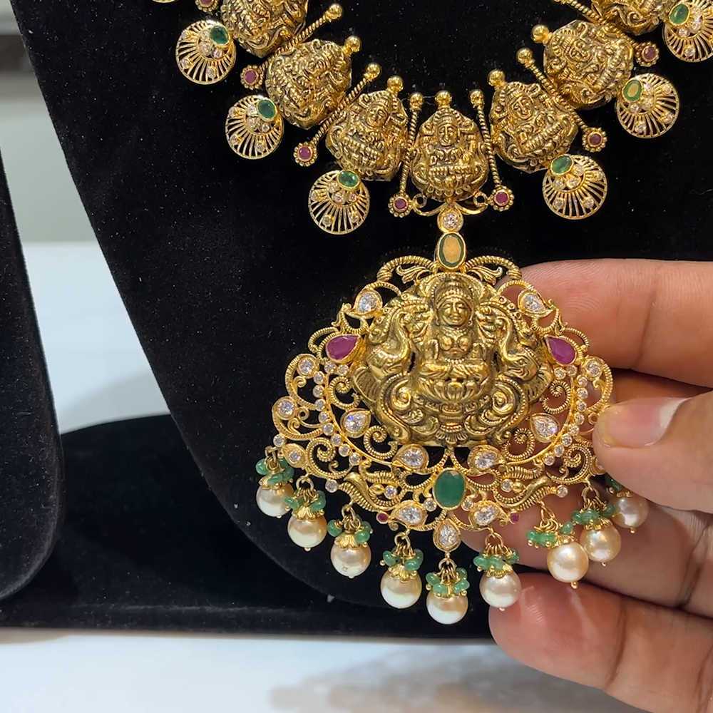 MUKUNDA JEWELLERS 79.89gms HARAMS 22K Yellow Gold