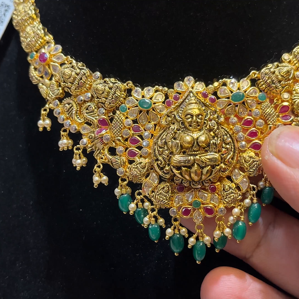 MUKUNDA JEWELLERS 21.5gms NECKLACE 22K Yellow Gold