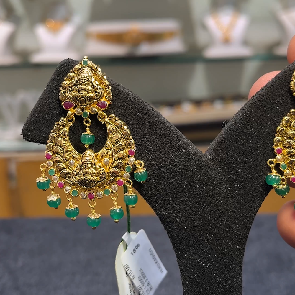 Anu Jewellers 15.587gms EARRINGS 22K Yellow Gold