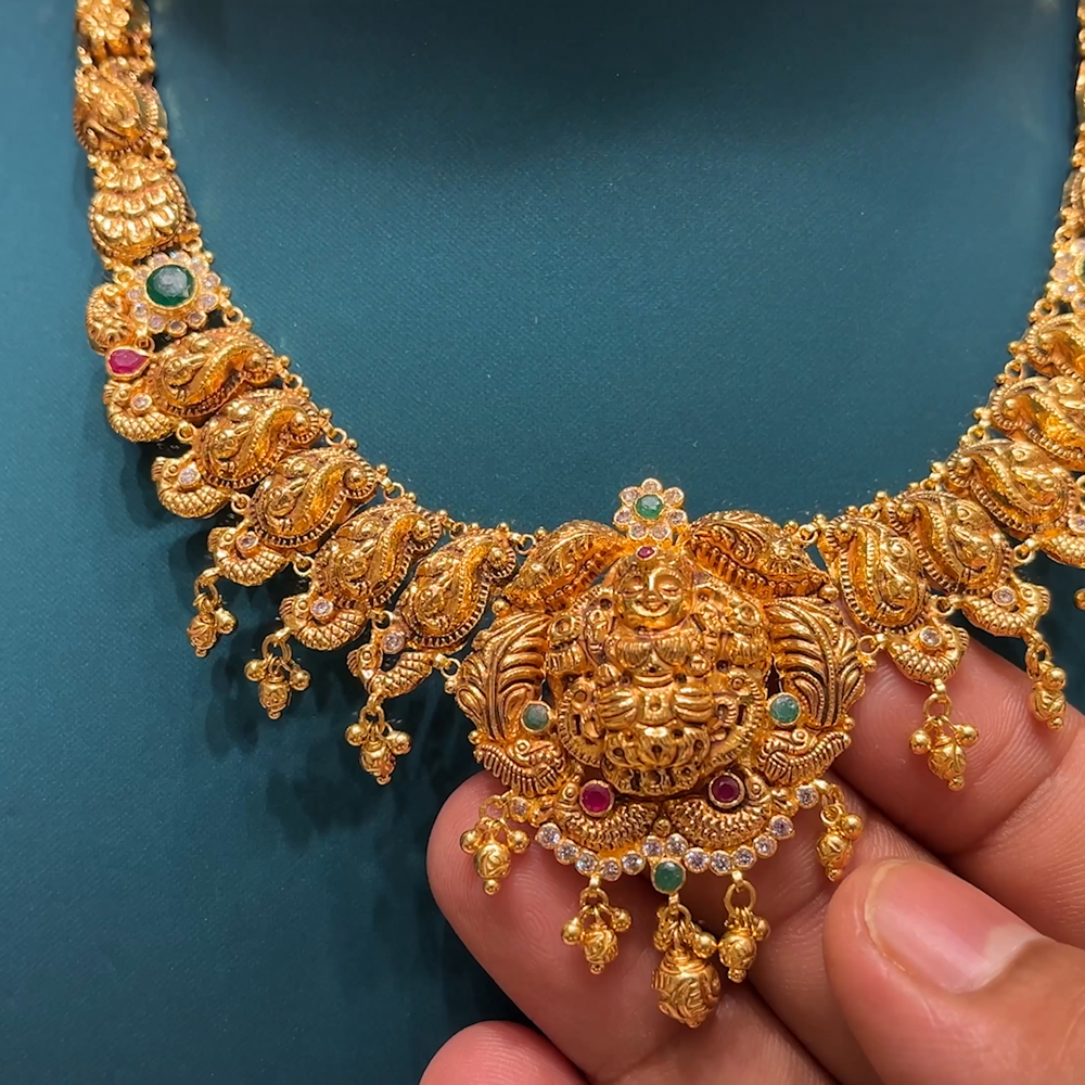 Chennai Shopping Mall 19.868gms NECKLACE 22K Yellow Gold