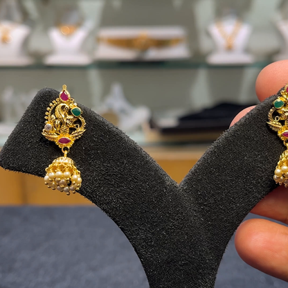 Anu Jewellers 5.148gms EARRINGS 22K Yellow Gold