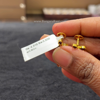 [make to order] 3.936gms EARRINGS 22K