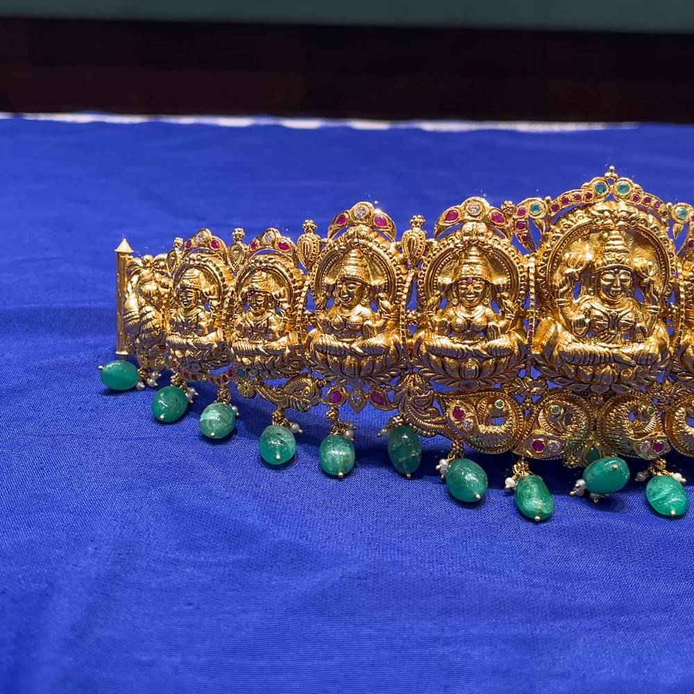 CMR 86.496gms VADDANAM 22K Nakshi