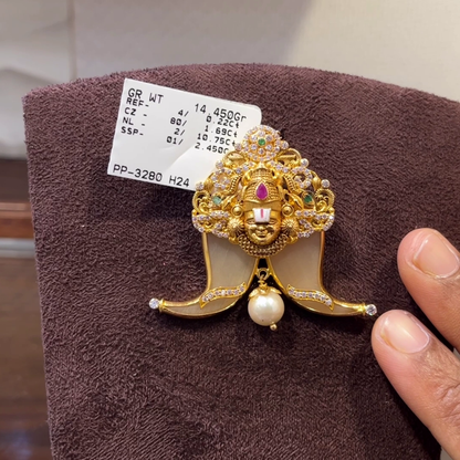 SRI RAM 11.428gms Pendent 22K Nakshi